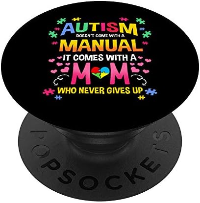 Az autizmus nem Egy Kézi Autizmus Anya PopSockets Cserélhető PopGrip