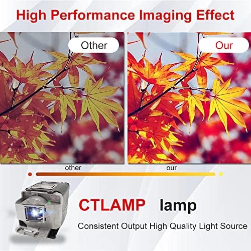 CTLAMP A+ Minőség kle-nél-076 kle-nél-076 Csere Projektor Izzó Ház Kompatibilis a Viewsonic Pro8600 PRO8520HD