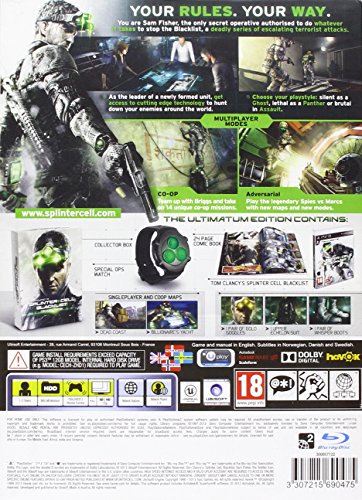 Tom Clancy ' s Splinter Cell: Blacklist - Ultimátum Kiadás (PS3) (PS2)