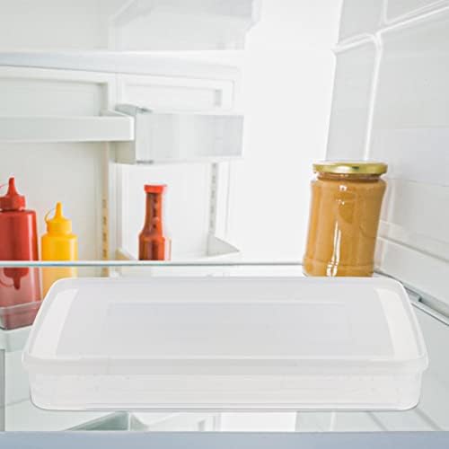 Konyha, Hűtőszekrény Élelmiszer-Tároló Tartály: 2db Gombócok Mélyhűtőben Doboz, Élelmiszer Légmentes Szervező Hűtő Pult