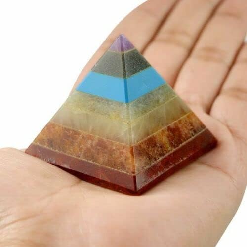 A Jóga Gyógyító 7 Csakra Piramis - Ban Természetes Kristály Energia Generátor Piramis