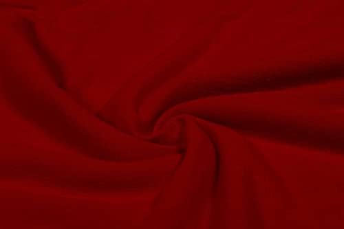 A Design Kosárba Piros Sima Jersey Kötött Gyapjú Szövet Arts & Crafts, DIY, Varrás, valamint Egyéb Projektek, Szélessége