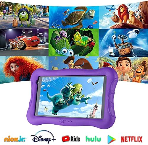 Contixo V10 Plus 7 hüvelykes Gyerekek Tanulási Tabletta Csomag - 2 GB RAM, 32 gb-os Tároló, Bluetooth, Android 10, Dual