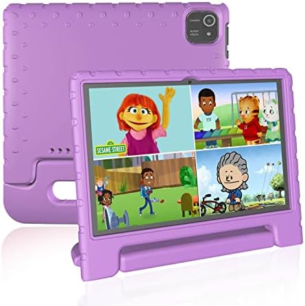 JREN Gyerekek Tabletta, 10 Tablet a Gyerekek számára,HD IPS Kijelző 1280 X 800,1080 P, 4GB RAM, valamint 64 gb-os Tároló,