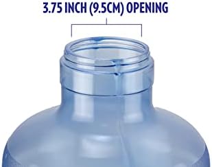 Új Hullám Enviro 5 Gallon Széles Száj Fél Kancsó, Nagy Ital Adagoló Palack tartalmaz BPA Mentes Csapot, Kék