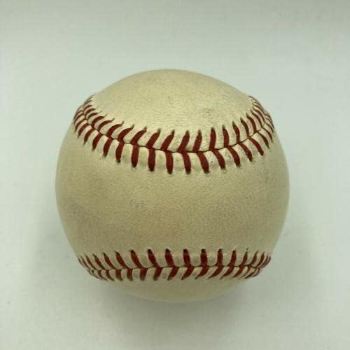 Ritka Joe Cronin Egyetlen Aláírt 1959 Amerikai Liga Prototípus Baseball SZÖVETSÉG COA - Dedikált Baseball