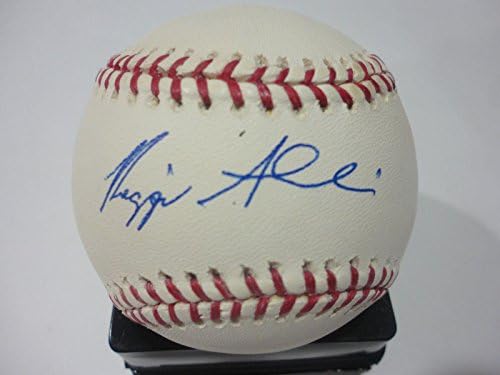 Reggie Abercrombie Marlins/astros Aláírt Dedikált Major League Baseball W/coa - Dedikált Baseball