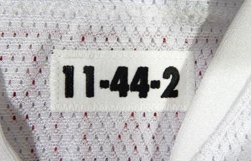 2011-ben a San Francisco 49ers Colin Jones 43 Játék Kiadott Fehér Jersey 44 DP41579 - Aláíratlan NFL Játék Használt