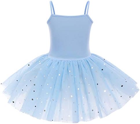 ODASDO Tutu Dressz, a Lányok, a Tánc, a Balett Jelmezek Kisgyermek Gyerekek Kombiné Balett Ruha Ballerina Dress Up 3-10