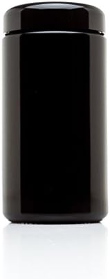 Infinity Üvegek 400 ml (13.53 fl oz) Fekete Ultraibolya Újratölthető Üres Üveg, Csavaros tetejű Üvegben 10-es Csomag