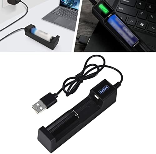 Akkumulátor Töltők, 18650 Akku Töltő USB Okos, Gyors Akkumulátor Töltés LED Adapter tápfeszültség Jelző