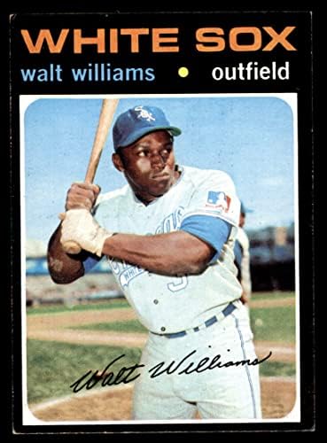 1971 Topps 555 Walt Williams Chicago White Sox (Baseball Kártya) EX/MT White Sox