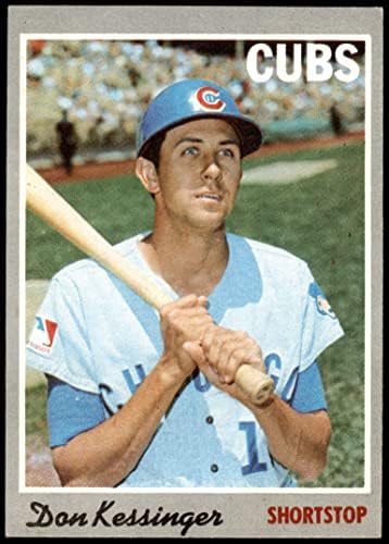 1970 Topps 80 Ne Kessinger Chicago Cubs (Baseball Kártya) EX Cubs