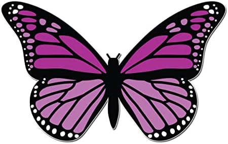 Bögre tej Minták Gyönyörű Rózsaszín Monarch Butterfly 12 inch Színes Vinyl Matrica