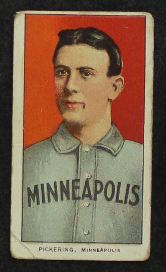 1909 T206 Ollie Pickering American Association - Minneapolis (Baseball Kártya) FAIR American Association - Minneapolis