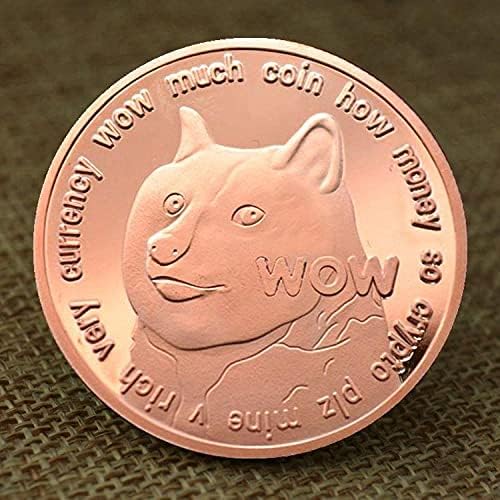 Kedvenc Érme, Emlékérme Doge Érme Aranyozott Doge Érme Gyűrűző Virtuális Érme Kihívás A Bitcoin Érme Gyűjthető Érme