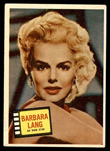 1957 Topps 40 Barbara Lang (Kártya) VG