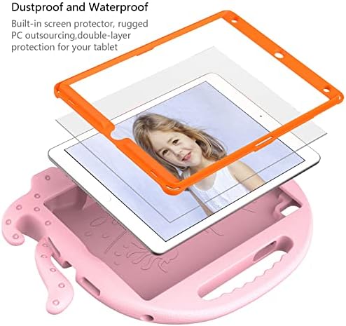 Tablet PC Esetben a Gyerekek Esetben Kompatibilis iPad 10.2 (2021/2019), a Fogantyú Lökhárító |Védő Gyerek-Bizonyíték