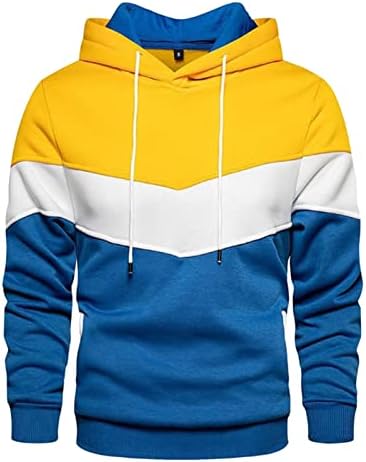 Multicolors Férfi kapucnis felső,Hosszú Ujjú Japanses Stílus Sweatershirt Tetején Tinédzser Színű Varrás Sport Kapucnis