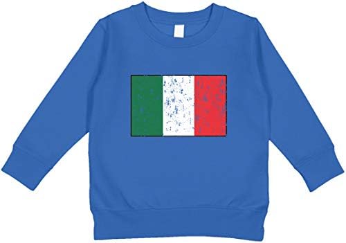Amdesco Olaszország Olasz Zászló Kisgyermek Pulóver