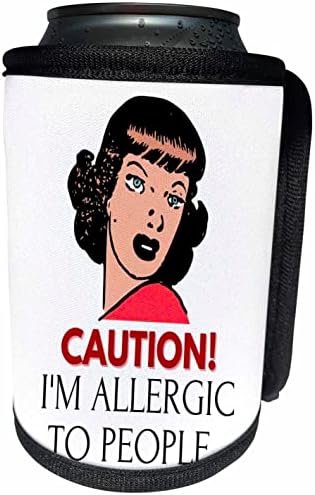 3dRose Vad Szöveg Im Allergiás Emberek - Lehet Hűvösebb Üveg Wrap (cc-365371-1)