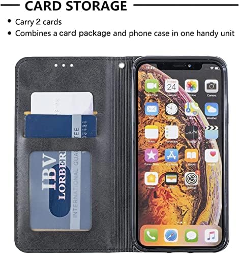SDUTIO Pénztárca tok iPhone 13/13 Mini/13 Pro/13 Pro Max, Prémium Védő PU Bőr Folio Flip Fedél RFID-Blokkoló Hitel Kártya