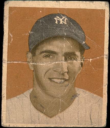 1949 Bowman 98 NNOF Phil Rizzuto New York Yankees (Baseball Kártya) (Nincs Név Előtt) HITELES Yankees