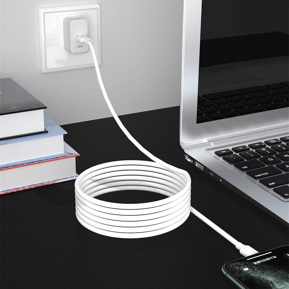 SAMKE 【2-Pack 3.3 ft】 USB-C-USB C, Gyors Töltő Kábel 60W C Típusú Kábel - USB-C Töltő Kábel Kompatibilis Laptopok, Telefonok