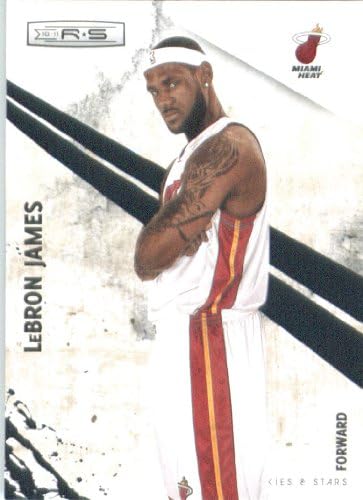 2010 2011 Panini Újoncok, a Csillagok 40 LeBron James, a Miami Heat Kosárlabda Kártya - A Védő ScrewDown Esetben!