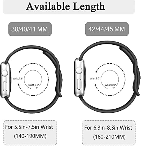 Aranyos Sport Zenekarok Kompatibilis Apple Nézni Zenekar 38mm 40mm, 41 mm-es 42mm 44 mm 45 mm,Szilikon Szíj Karszalag