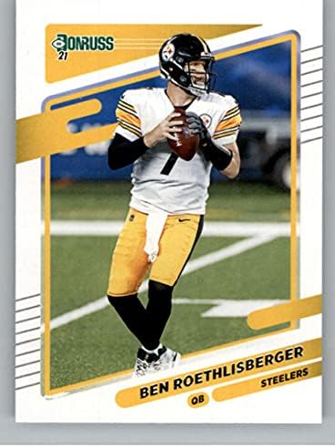 2021 Donruss 19 Ben Roethlisberger Pittsburgh Steelers az NFL Labdarúgó-Kártya NM-MT