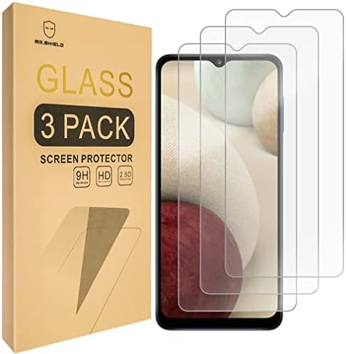 Mr Pajzs [3-Pack] Célja A Samsung Galaxy M12 / Galaxy A12 [Edzett Üveg] [Japán Üveg 9H Keménység] Képernyő Védő Élettartam