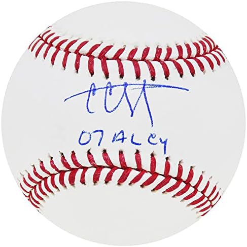 Cc Sabathia Aláírt Rawlings Hivatalos MLB Baseball w/07 AL CY - Dedikált Baseball