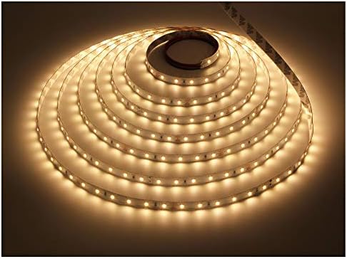LEDMY Szabályozható LED Szalag Lámpa, dc 24 vac Szalag Világítás, 3000K Szalag Világítás, 300 Led-ek SMD2835 16.4 ft/5m